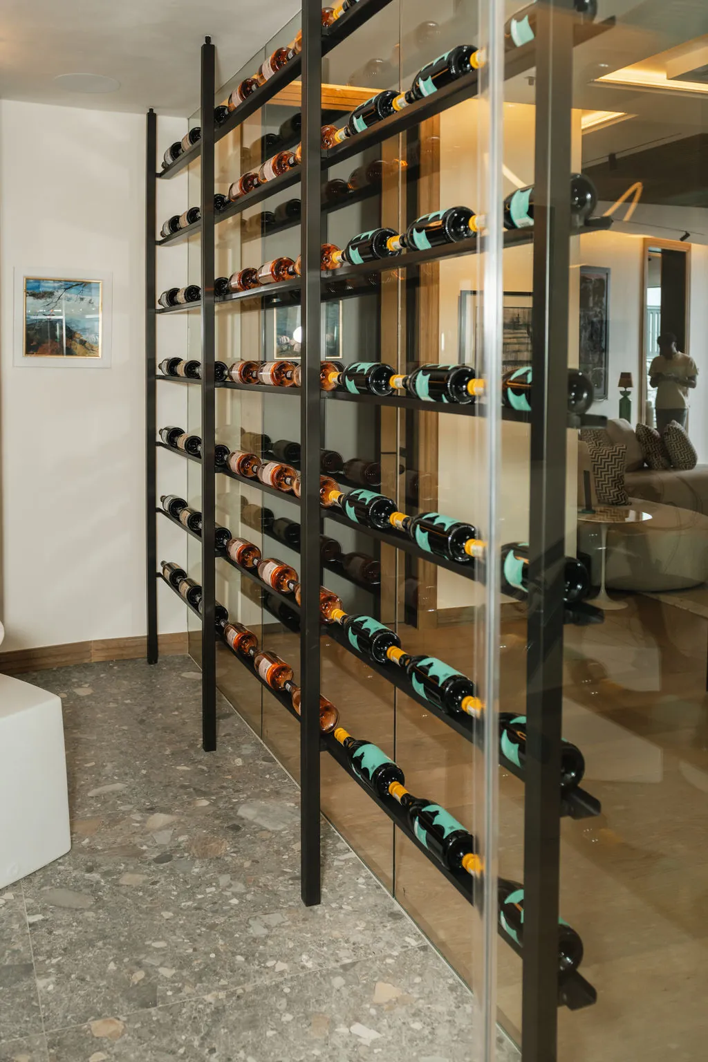 Wine wall
